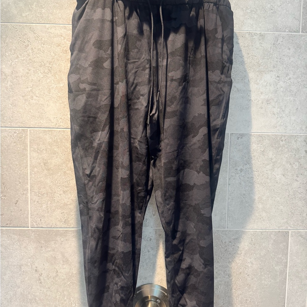 lululemon athletica Black Camouflage Joggers